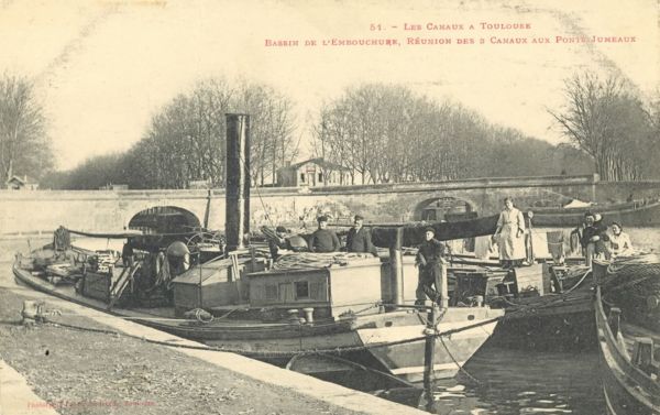 Port De Lembouchure Et Ponts Jumeaux Canal Du Midi