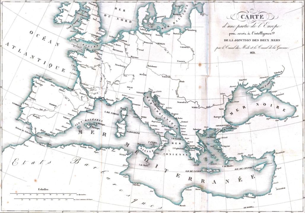 Canal Du Midi Y Louis Xiv Un Proyecto Para Hacer Brillar A Francia