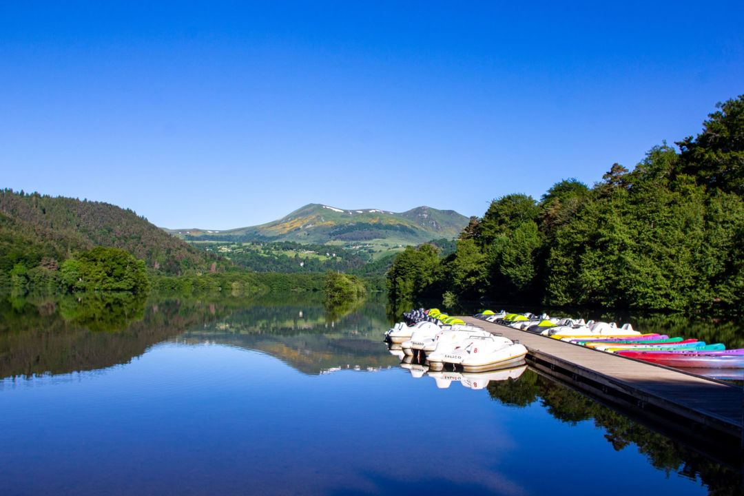 Lacs et volcans d Auvergne lacs du Puy de Dôme près du Mont Dore lac