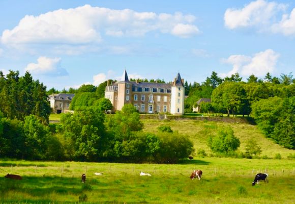 Vue château de la Chauvelière