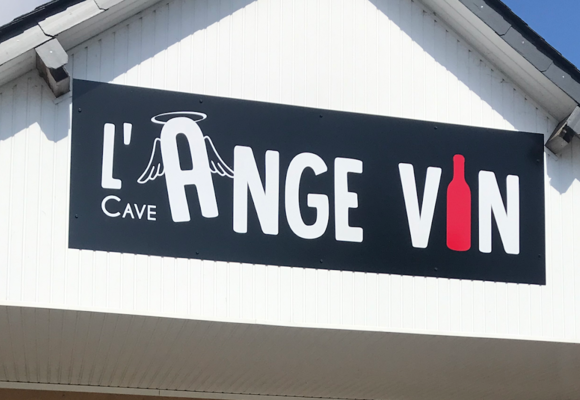 l'ange vin devanture