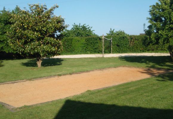 pétanque et beach volley