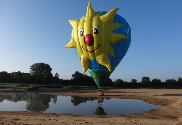 Vol en Montgolfières, Ciel de Loire, Oudon