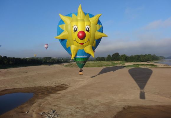 Vol en Montgolfières, Ciel de Loire, Oudon