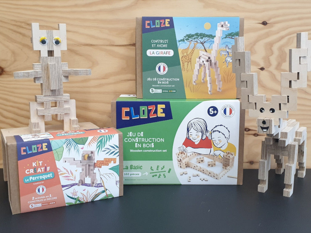 CLOZE, fabricant de jeux en bois