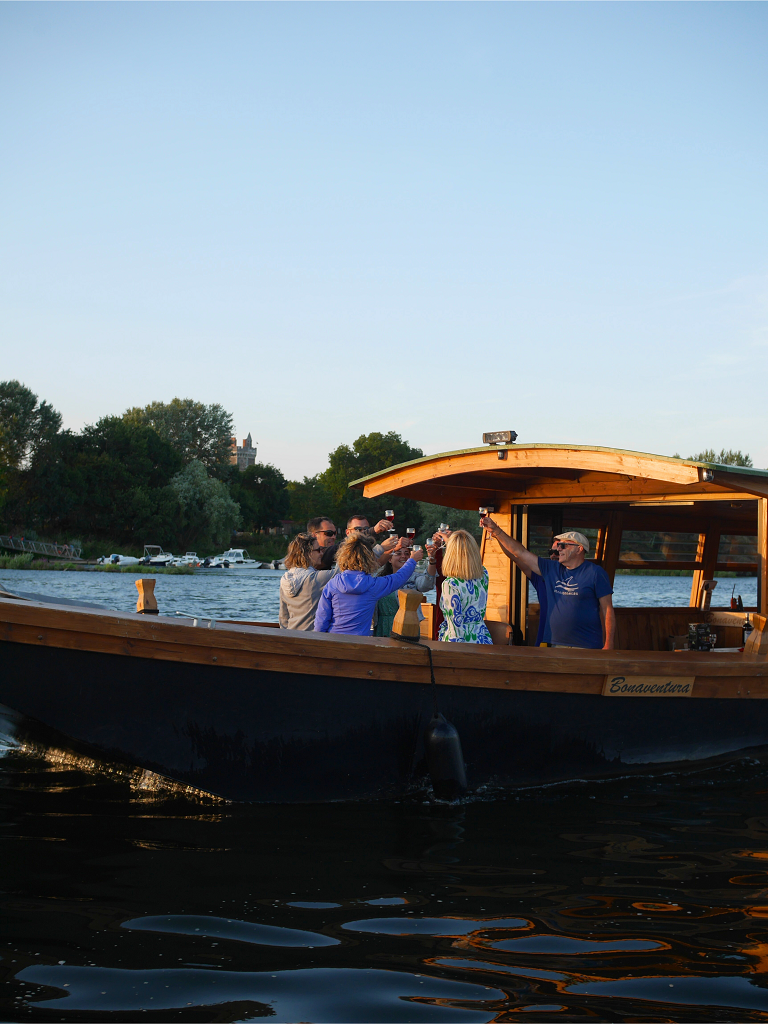 Croisière aux lueurs du soir - Détours en Loire