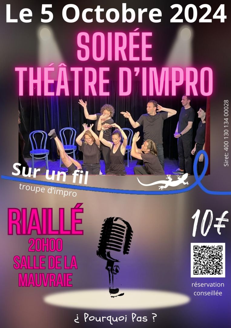 Soirée théâtre d'impro - Sur un fil