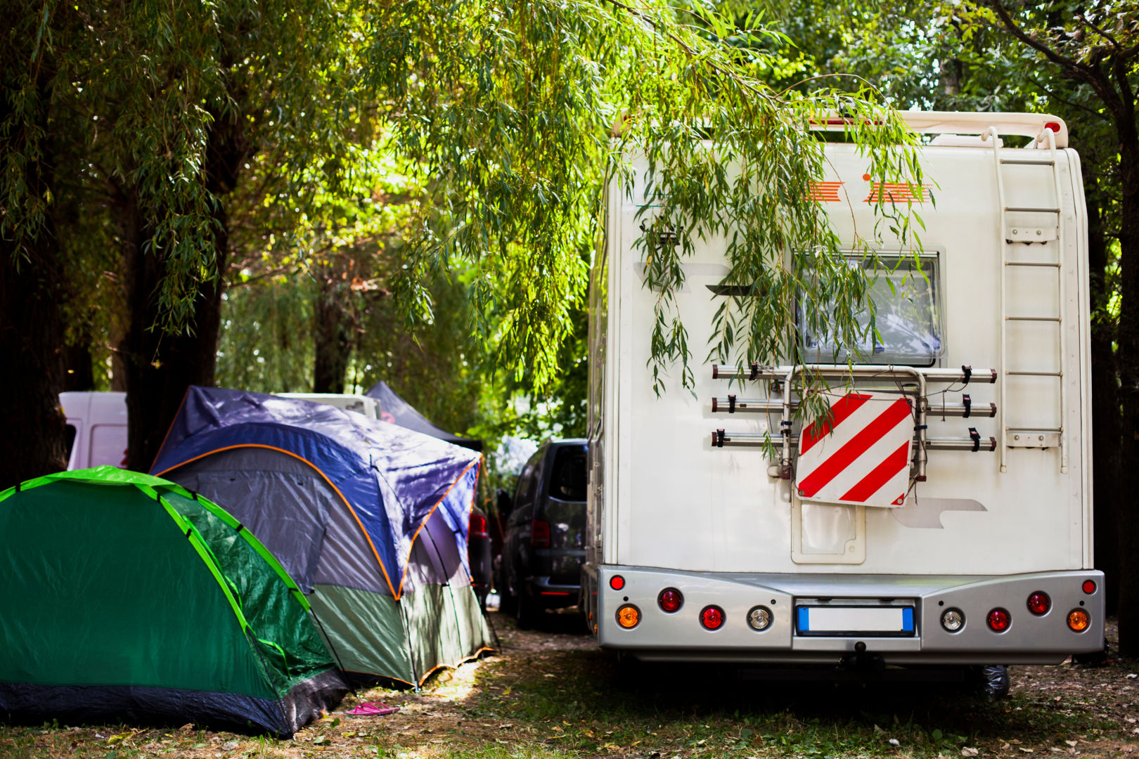 Aire de service camping car