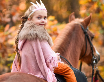 Baby Halloween avec les poneys