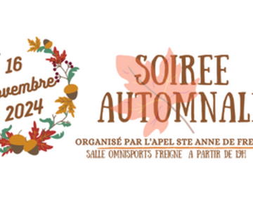 Soirée Automnale