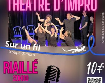 Soirée théâtre d'impro - Sur un fil