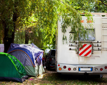 Aire de service parking de la Motte