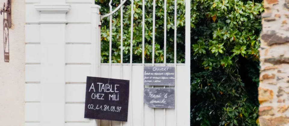 A table chez Mili_1 - © Destination Angers