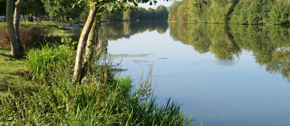 Quai des Moulins - Morannes sur Sarthe - ©Fédération de Maine-et-Loire pour la Pêche et la Protection du Milieu Aquatique