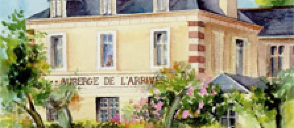 Hôtel-Auberge-de-l-Arrivée-Chemillé-Angers-Nantes-Anjou-osezmauges - © Auberge de l'Arrivée
