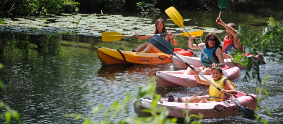 canoe-kayak-beaupreau-mauges-evre-onglees-anjou - © Office de Tourisme ôsezMauges