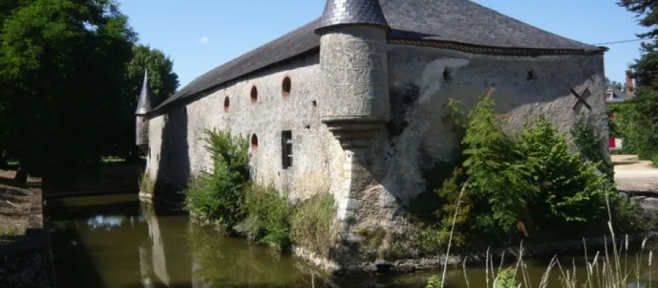 Le Château de la Petite Ville à la Fosse-de-Tigné_1 - ©DR