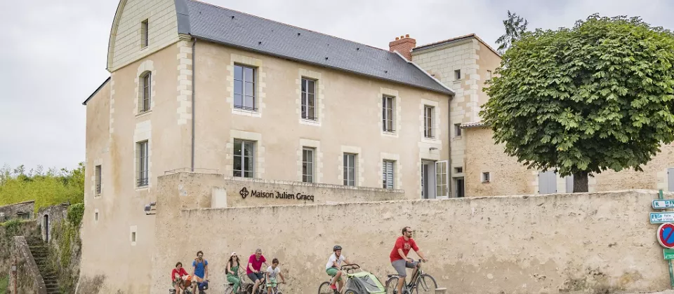loire-vélo-boucle-ecrivain-maison-julien-gracq-saint-florent-le-vieil©D.Drouet - ©@D.Drouet