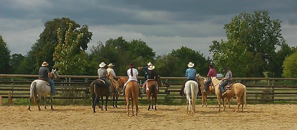 Initiation équitation Thomas-ranch-Contigné-49-photo3 - ©Thomas Ranch
