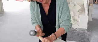 Visite de l'entreprise Cottenceau taille de pierre_1