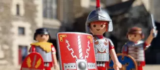 Ils sont fous ces Romains ! Le château en Playmo'_1