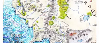 Carte de la Terre du Milieu_1