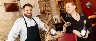 Vignoble en scène au restaurant Autour d'un Cep : L'ordre des Harmonies_Angers_1