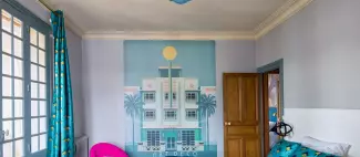 Chambre d'hôtes La Maison de Florence - Chambre Art déco_1