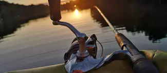 Anjou Pêche Aventure - Coup du soir en float tube_1