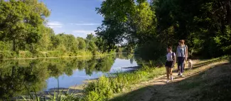 Circuit de randonnée : De bois en vigne et lavoirs - Variante_Vaudelnay - _1