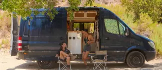 Aire camping-cars du Coudray-Macouard_Le Coudray-Macouard - Pause en van_1
