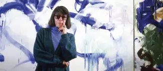 Artiste photographiée : Joan Mitchell - _1