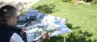 Peintre en action - _1