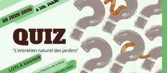 Affiche Quiz Jardin - _1