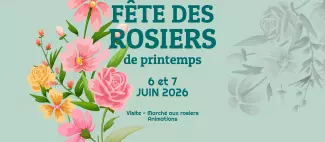 Affiche Fête des rosiers de Printemps - _1