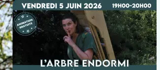 Affiche Carré - Arbre endormi
