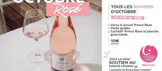 Animation - Octobre Rosé au Château Princé