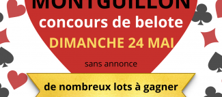 Concours de belote-Montguillon