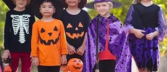 Jingtops cape sorcier enfant Halloween
