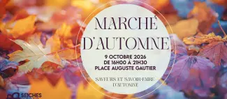 Marché automne Seiches 2026