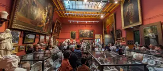 Visite à la lampe torche