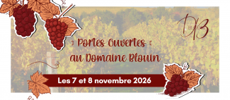 Portes Ouvertes Domaine Blouin 2026