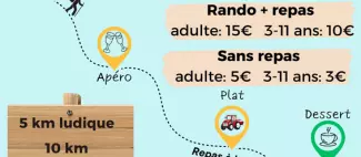 Affiche rando gourmande 2026