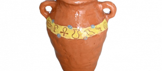 collectif +6 ans : Vase aux hyéroglyphes