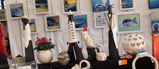 Exposition de Didier ALBERT, sculpteur et Colette BAUDAUD, peintre_1