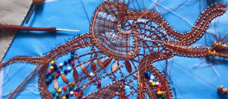 Exposition de Martine TISSOT, dentellière_1