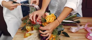 Compose ton bouquet à l'atelier Brume de fleurs