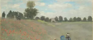 Micro-Folie visite monet coquelicots