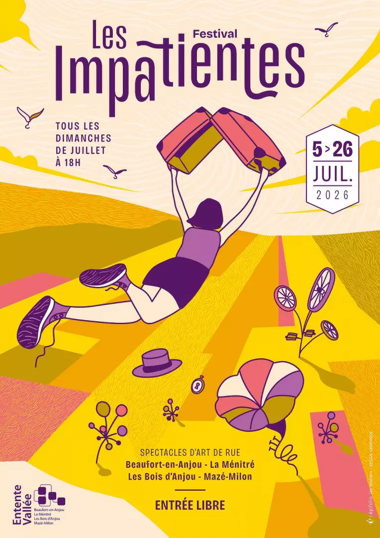 Affiche Festival Les Impatientes en Entente Vallée