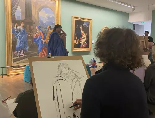 Nuit du dessin au Musée des Beaux-Arts